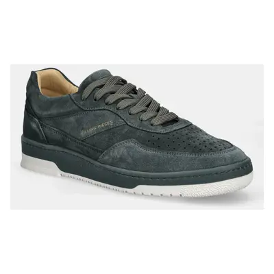 Sneakers boty Filling Pieces Ace Suede zelená barva, 70022791910