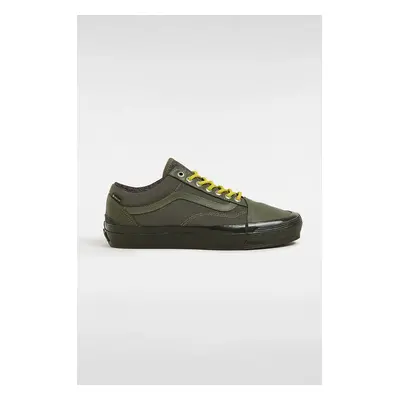 Sneakers boty Vans Premium Classics LX Old Skool 36 Gore-Tex zelená barva, VN000D0U50K1