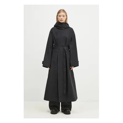 Nepromokavý kabát Y-3 Gore-Tex Coat dámský, černá barva, přechodný, IW7480