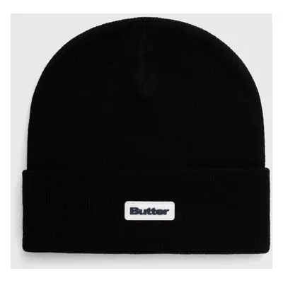 Čepice Butter Goods Tall Cuff Beanie černá barva, BGQ423D14301