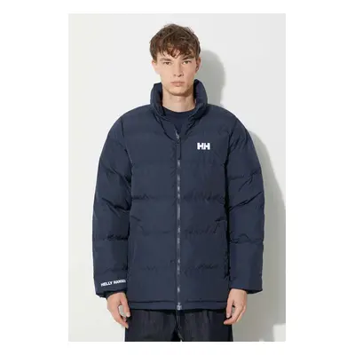 Oboustranná bunda Helly Hansen YU 23 REVERSIBLE PUFFER pánská, tmavomodrá barva, zimní, 54060