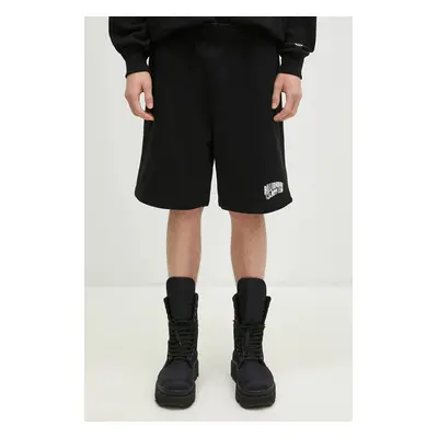 Bavlněné šortky Billionaire Boys Club Szorty Small Arch Logo Shorts BC002 BLACK černá barva, BC0