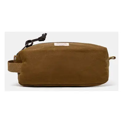 Kosmetická taška Filson Tin Cloth Travel Kit béžová barva, FMBAG0054