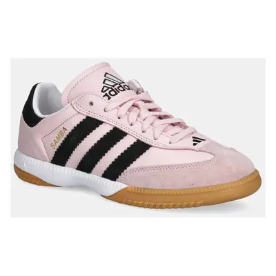 Sneakers boty adidas Originals Samba MN růžová barva, JI3182