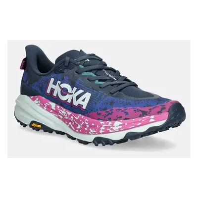 Boty Hoka Speedgoat 6 pánské, modrá barva, 1147791