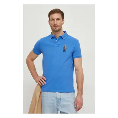 Bavlněné polo tričko Ralph Lauren s aplikací, 710853312