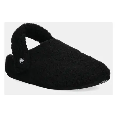 Pantofle Crocs Classic Cozzy Slipper černá barva, 209386