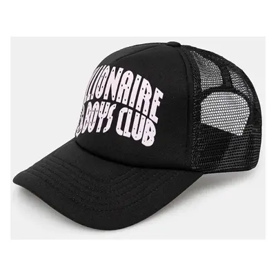 Kšiltovka Billionaire Boys Club Arch Logo Trucker Cap černá barva, s potiskem, B24359