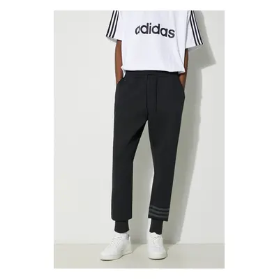 Tepláky adidas Originals černá barva, s aplikací, IS2812