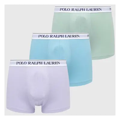 Boxerky Polo Ralph Lauren 3-pack pánské, zelená barva, 714830299