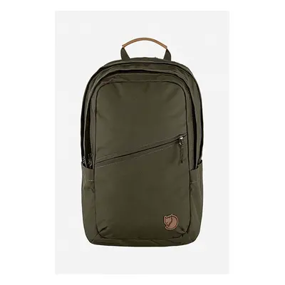 Batoh Fjallraven Räven 20 zelená barva, velký, hladký, F23344.633-633