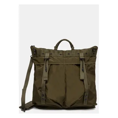 Taška Maharishi Maha M.A.L.I.C.E. Day Carry Bag zelená barva, 1112.OLIVE