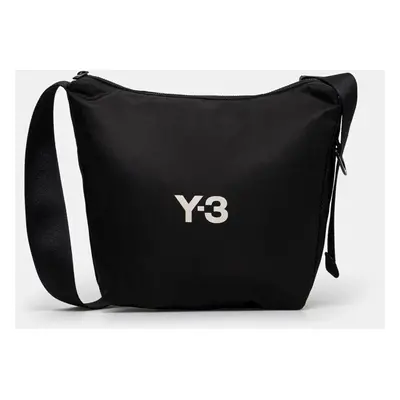 Ledvinka Y-3 Nylon Cross Body Bag černá barva, JD2905