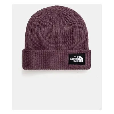 Čepice The North Face Salty Lined Beanie fialová barva, NF0A3FJW1NI1