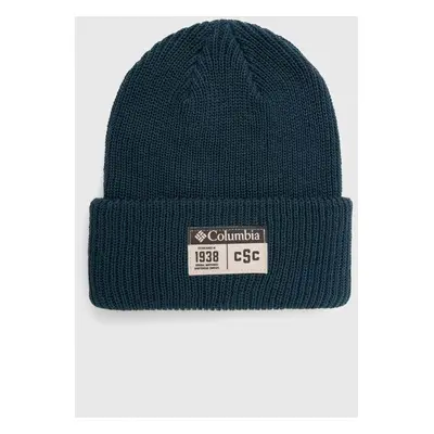 Čepice Columbia Lost Lager II Beanie tyrkysová barva, 1975921