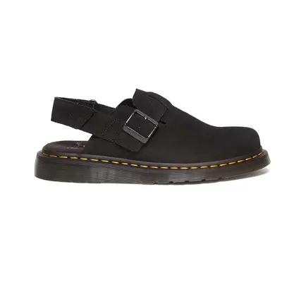 Semišové sandály Dr. Martens Jorge II pánské, černá barva, DM31563001