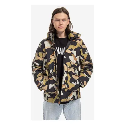 Péřová bunda Woolrich Heritage Terrain Camo Jacket CFWOOU0598MRUT3078 pánská, zimní