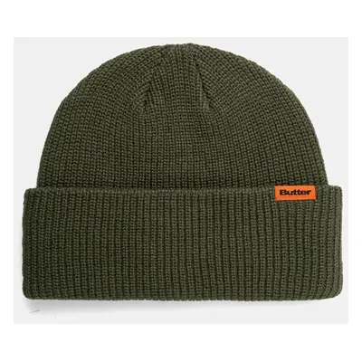 Čepice Butter Goods Tall Wharfie Beanie zelená barva, BG243811