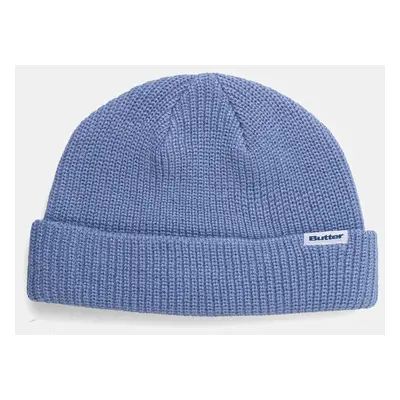 Čepice Butter Goods Wharfie Beanie modrá barva, z tenké pleteniny, BG243810