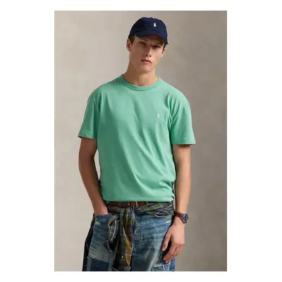 Bavlněné tričko Polo Ralph Lauren černá barva, 710916698