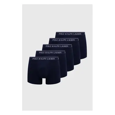 Boxerky Polo Ralph Lauren 5-pack pánské, černá barva, 714864292