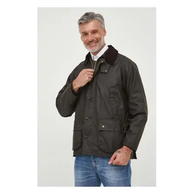 Bavlněná bunda Barbour Classic Bedale Wax Jacket hnědá barva, MWX0010