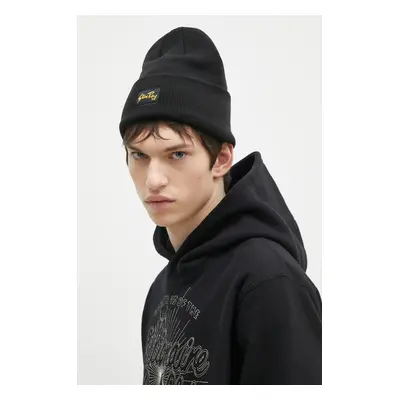 Čepice Stan Ray Fold Beanie černá barva, AW2408628