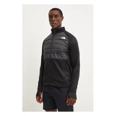 Sportovní mikina The North Face Reaxion Hybrid černá barva, NF0A8946KT01