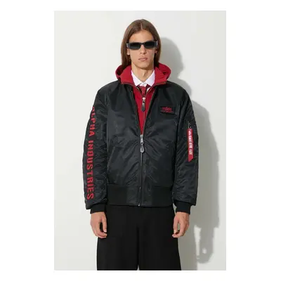 Bomber bunda Alpha Industries MA-1 D-Tec SE černá barva, přechodná, 133104.94