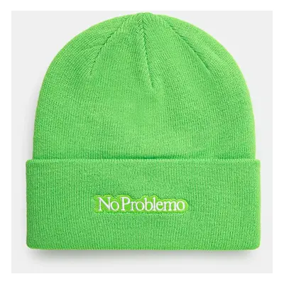 Čepice No Problemo Mini Problemo Beanie zelená barva, NP90029.02