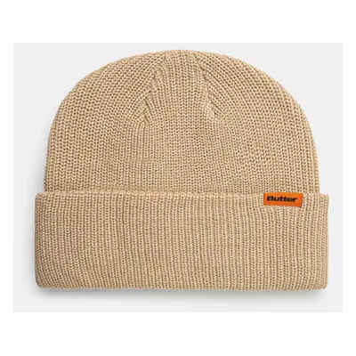 Čepice Butter Goods Tall Wharfie Beanie béžová barva, BG243811