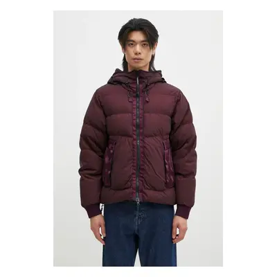 Péřová bunda C.P. Company Outerwear Medium Jacket In Bi-Tm pánská, fialová barva, zimní, 17CMOW2