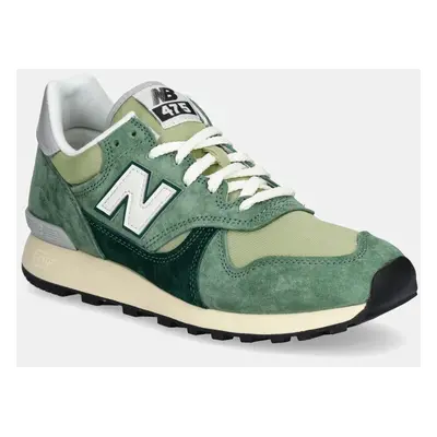 Boty New Balance 475 pánské, zelená barva, M475VTF