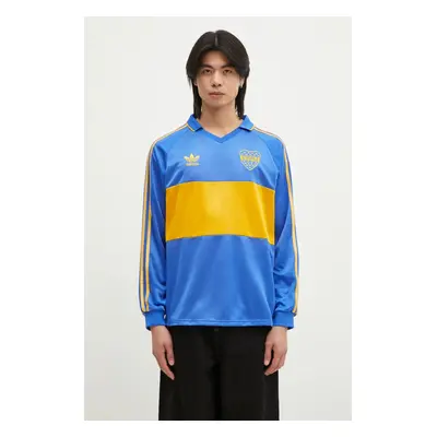 Tričko s dlouhým rukávem adidas Boca Juniors 1993 Jersey modrá barva, s potiskem, IV7547