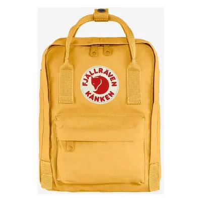 Batoh Fjallraven Kanken Mini žlutá barva, malý, s aplikací, F23561.160-160