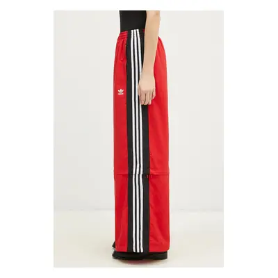 Tepláky adidas Originals Rasant Track Pant červená barva, vzorované, JY4616