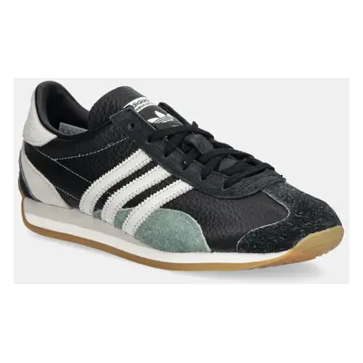 Kožené sneakers boty adidas Originals Country OG černá barva, JI2869