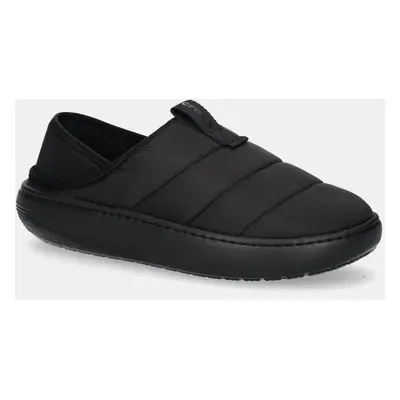 Pantofle Crocs Classic Puff Moc černá barva, 210706