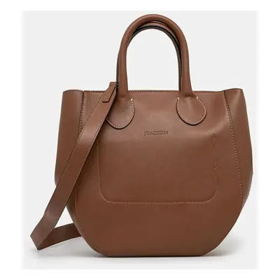 Kabelka JW Anderson Small Punch Tote hnědá barva, HB0680.LA0250.621