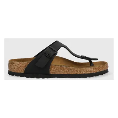 Žabky Birkenstock Gizeh černá barva