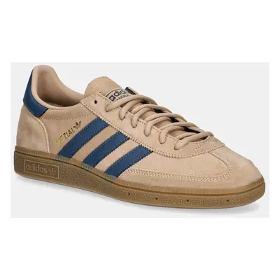 Semišové sneakers boty adidas Originals Handball Spezial béžová barva, JH5435