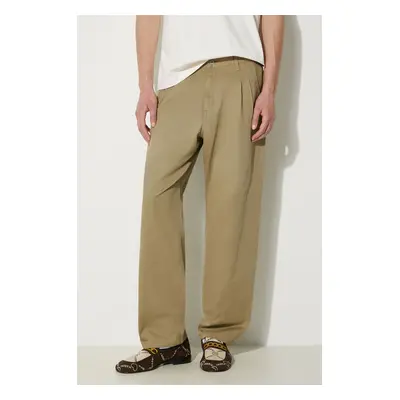 Džíny NEIGHBORHOOD Baggysilhouette Two Tuck Pants pánské, 241YTNH.PTM05