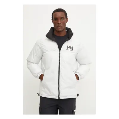 Oboustranná bunda Helly Hansen pánská, černá barva, zimní