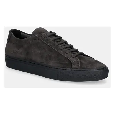 Semišové sneakers boty Common Projects Original Achilles in Suede šedá barva, 2431.0514