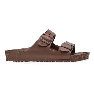 Pantofle Birkenstock Arizona Eva pánské, hnědá barva, 1027328