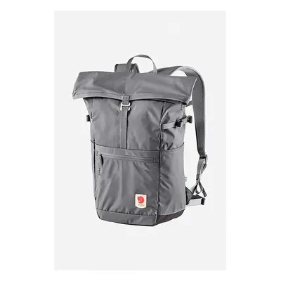 Batoh Fjallraven High Coast Foldsack 24 F23222 016 šedá barva, velký, hladký