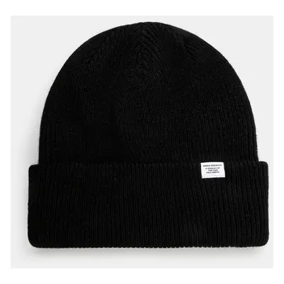 Vlněná čepice Norse Projects Czapka Norse Projects Norse Beanie N95-0569 9999 černá barva