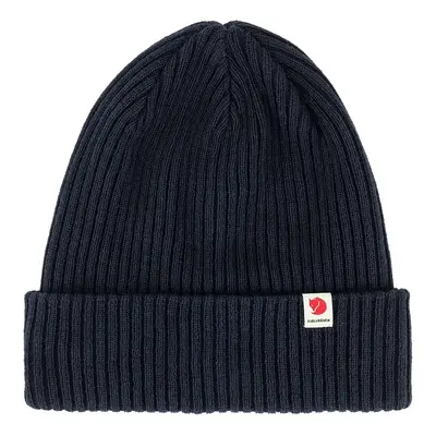 Čepice Fjallraven Rib Hat tmavomodrá barva, F13100184.555