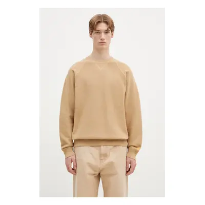 Bavlněný svetr Carhartt WIP Chase Sweater béžová barva, I028581.2N1XX