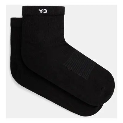 Ponožky Y-3 CL Sock LO pánské, černá barva, JP1148